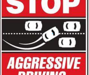 Safety Message: Aggressive Driving