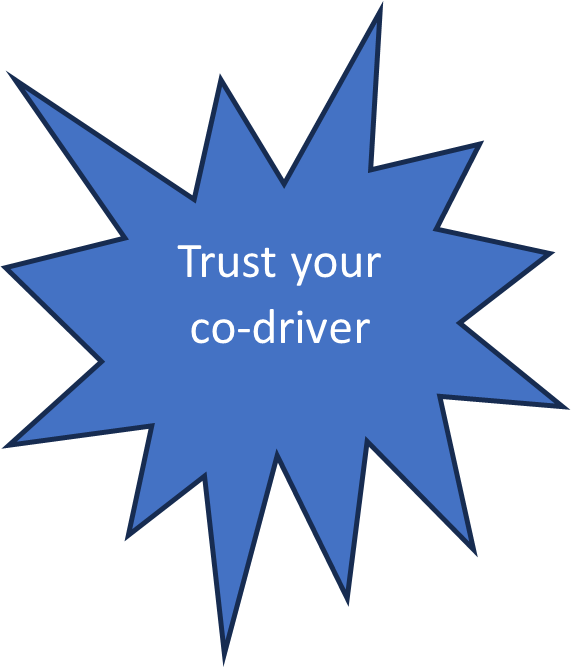 Safety Message – Are you a good co-driver?